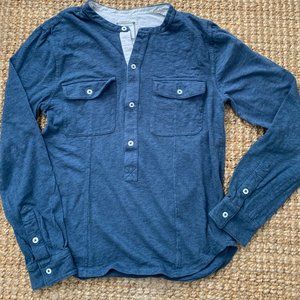 Billy Reid x J.Crew Collaboration L/S Henley, S